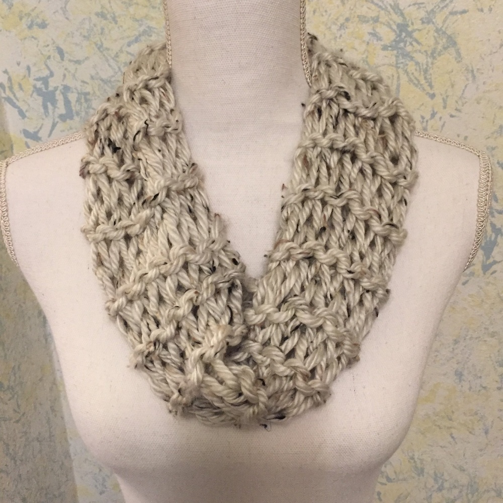 Hand Knit Cowl Scarf for Neck New Never Worn.